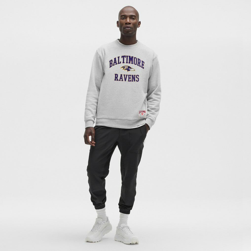 Baltimore Ravens lululemon Steady State Sweatshirt - Heathered Silver Drop - NFL