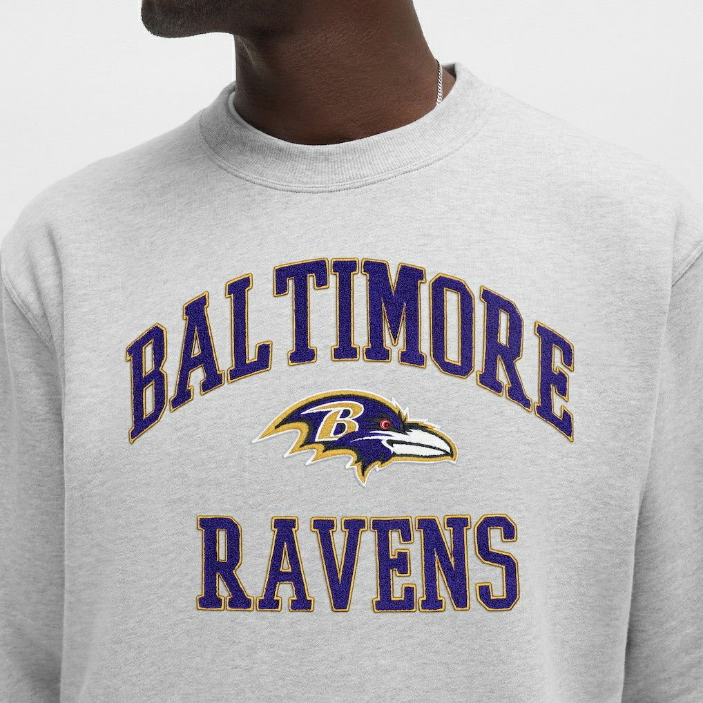 Baltimore Ravens lululemon Steady State Sweatshirt - Heathered Silver Drop - NFL
