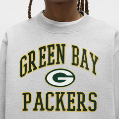 Green Bay Packers lululemon Steady State Sweatshirt - Heathered Silver Drop - NFL