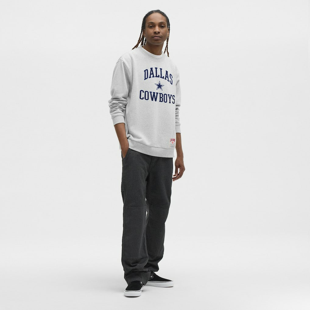 Dallas Cowboys lululemon Steady State Sweatshirt - Heathered Silver Drop - NFL