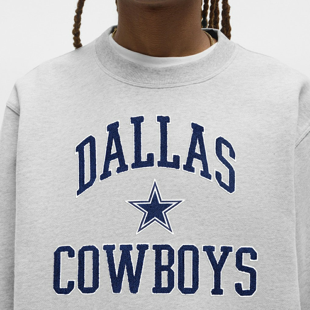 Dallas Cowboys lululemon Steady State Sweatshirt - Heathered Silver Drop - NFL