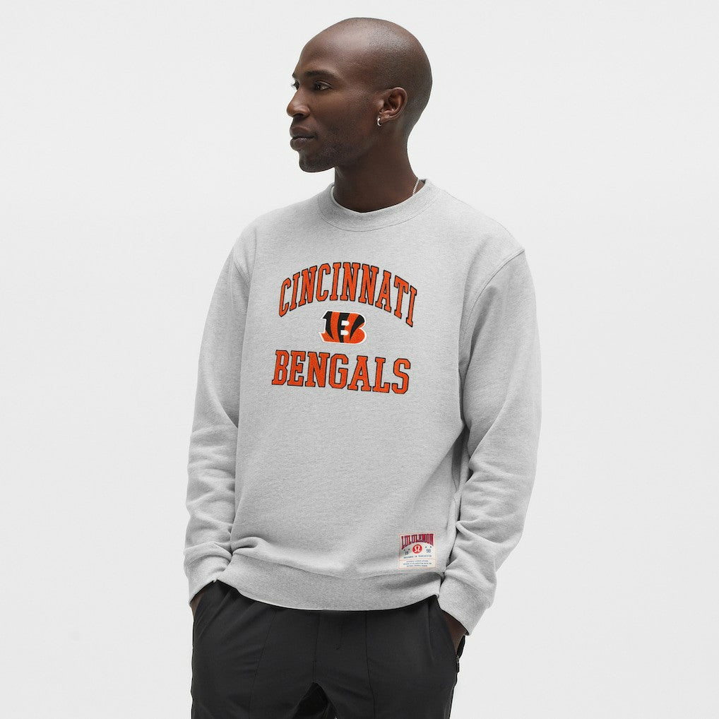 Cincinnati Bengals lululemon Steady State Sweatshirt - Heathered Silver Drop - NFL