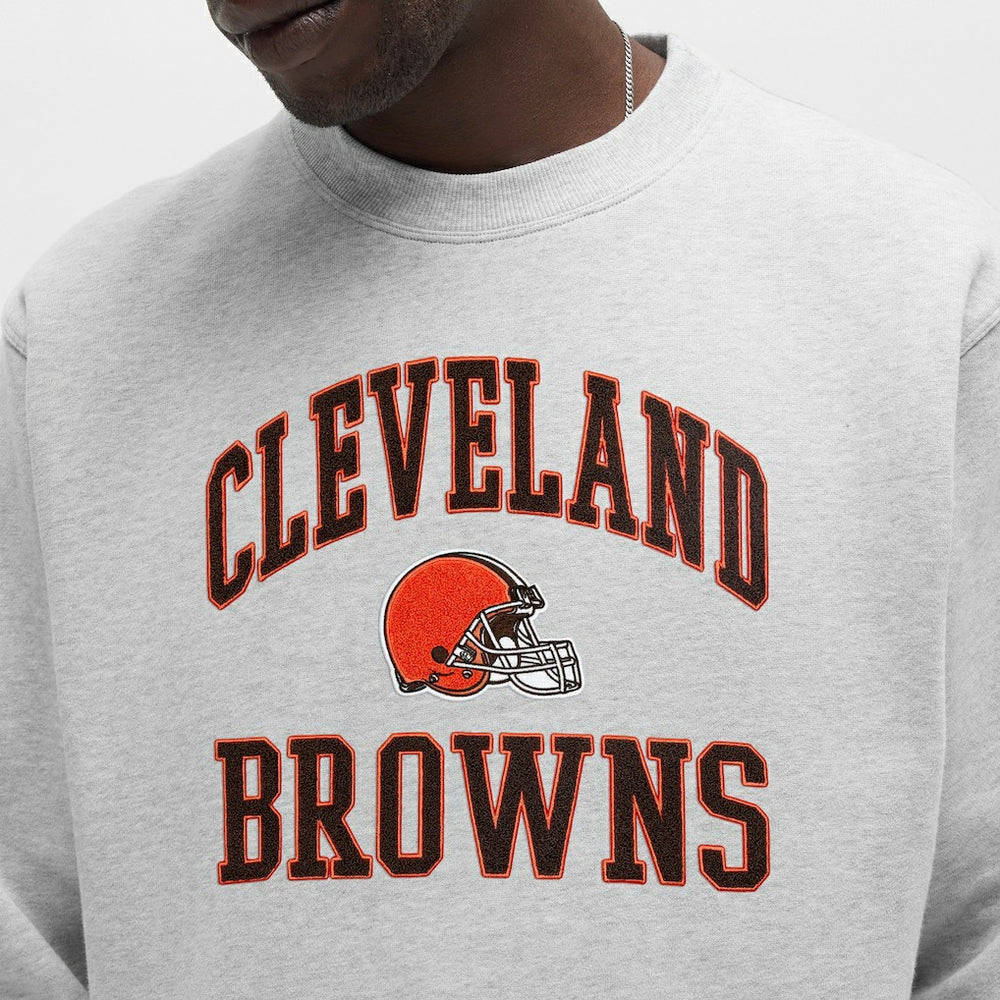 Cleveland Browns lululemon Steady State Sweatshirt - Heathered Silver Drop - NFL