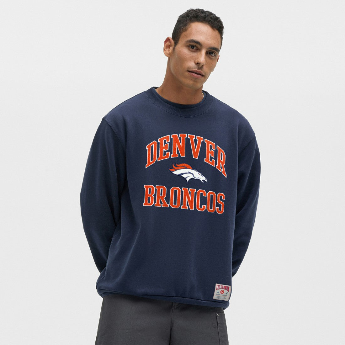 Denver Broncos lululemon Steady State Sweatshirt - Club Blue - NFL