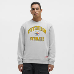 Pittsburgh Steelers lululemon Steady State Sweatshirt - Heathered Silver Drop - NFL