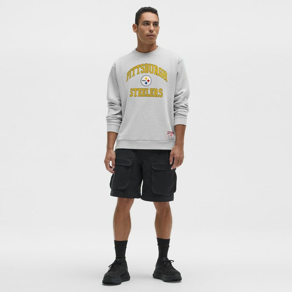 Pittsburgh Steelers lululemon Steady State Sweatshirt - Heathered Silver Drop - NFL