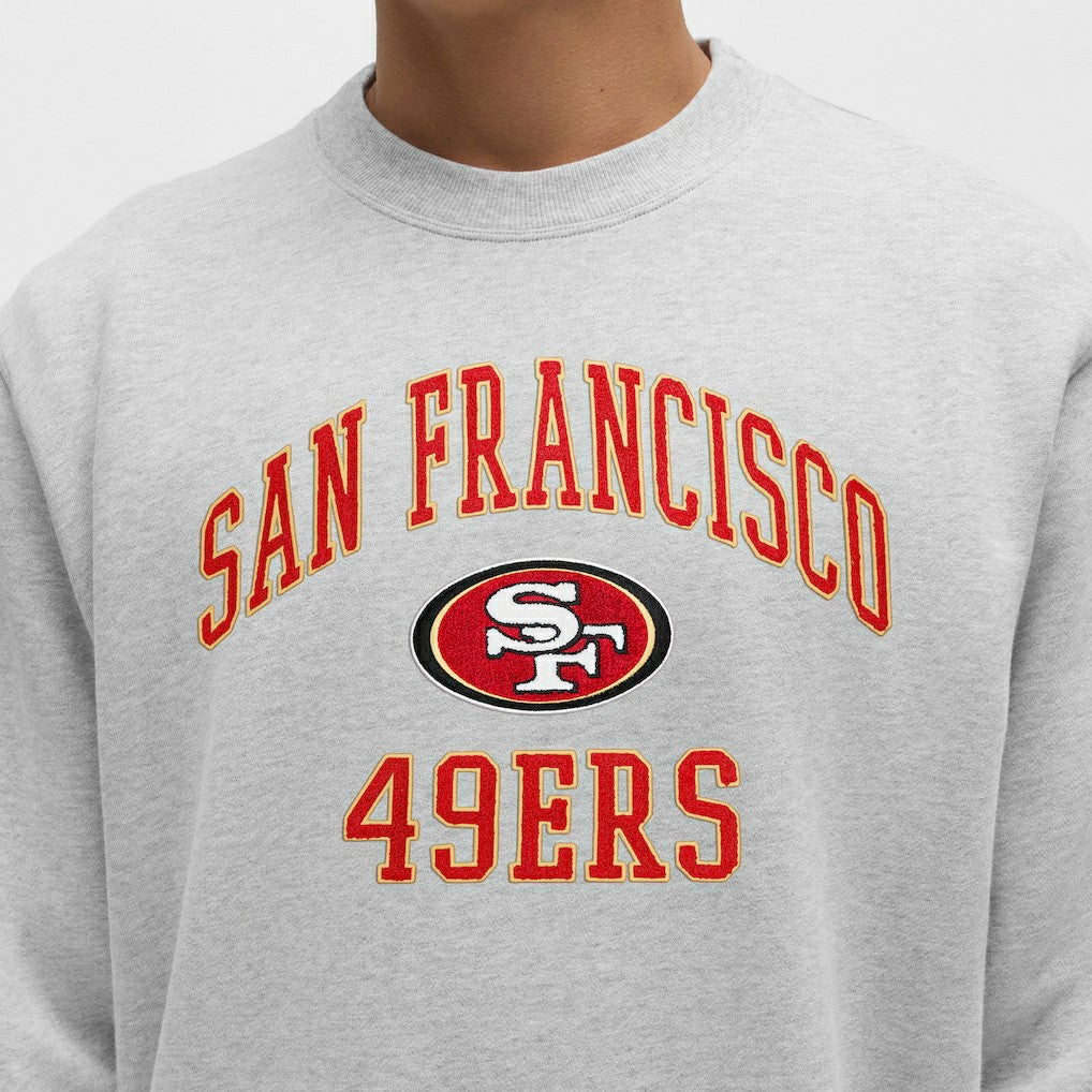 San Francisco 49ers lululemon Steady State Sweatshirt - Heathered Silver Drop - NFL