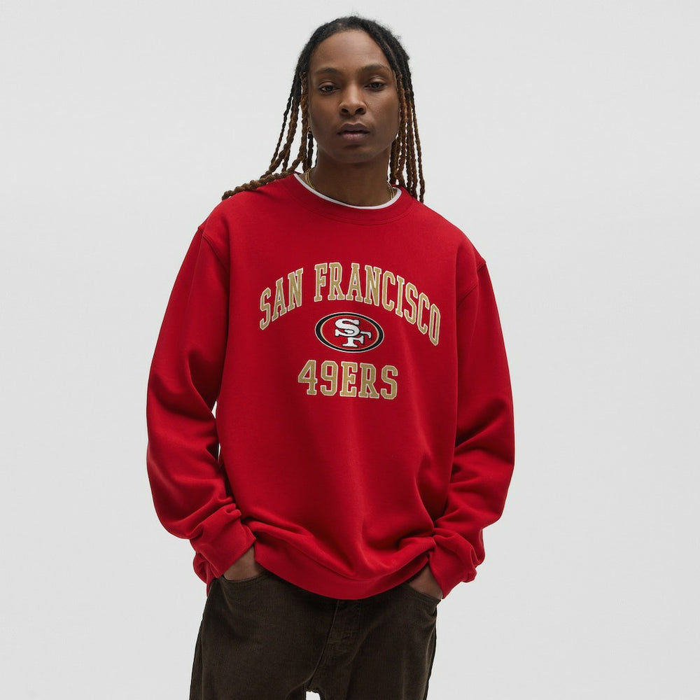 San Francisco 49ers lululemon Steady State Sweatshirt - College Crimson - NFL