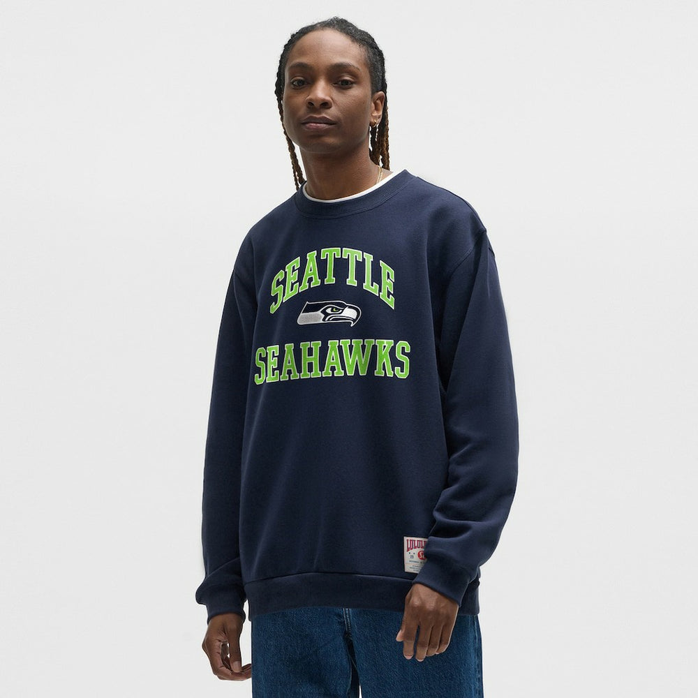 Seattle Seahawks lululemon Steady State Sweatshirt - Club Blue - NFL