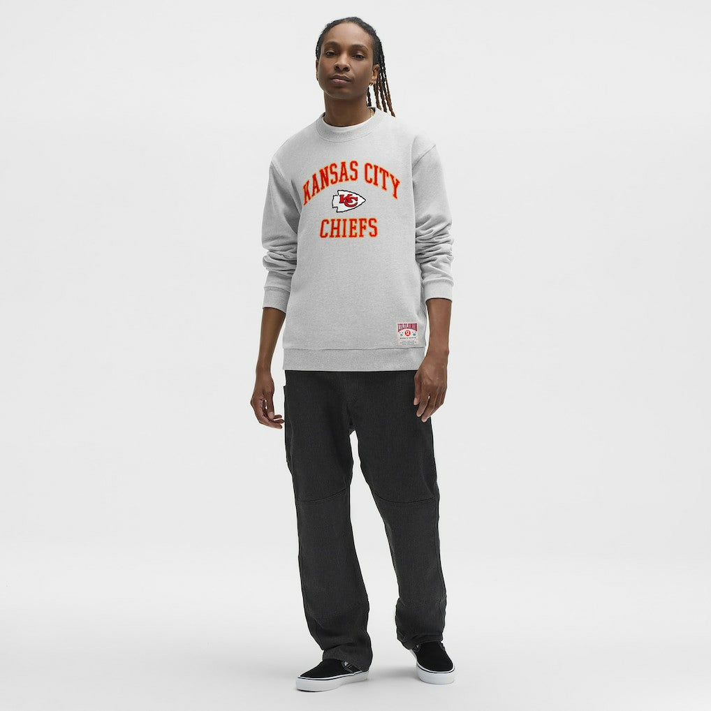 Kansas City Chiefs lululemon Steady State Sweatshirt - Heathered Silver Drop - NFL