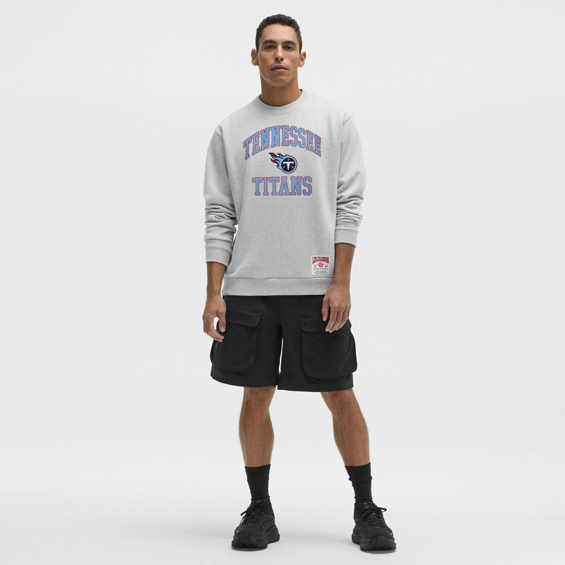 Tennessee Titans lululemon Steady State Sweatshirt - Heathered Silver Drop - NFL