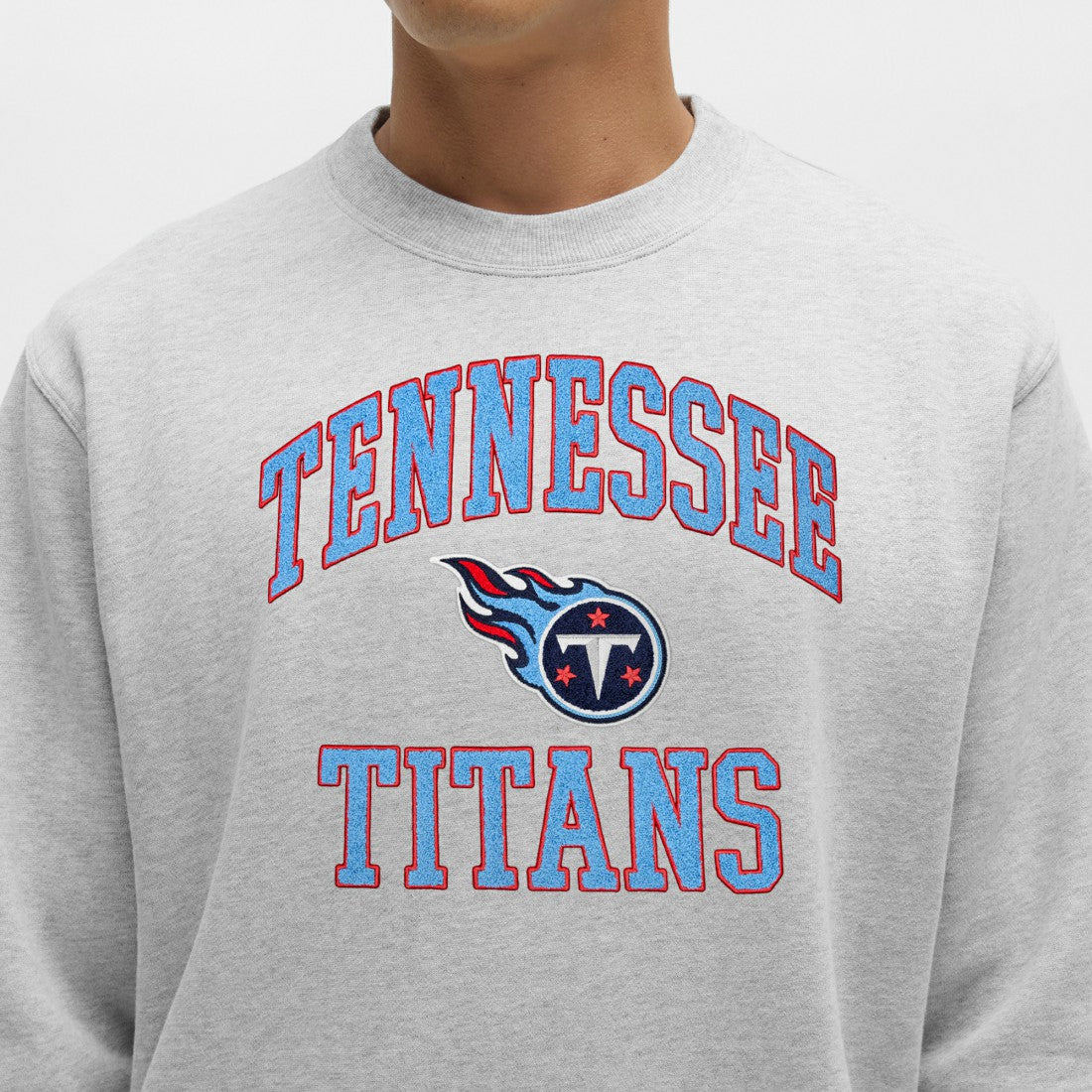 Tennessee Titans lululemon Steady State Sweatshirt - Heathered Silver Drop - NFL
