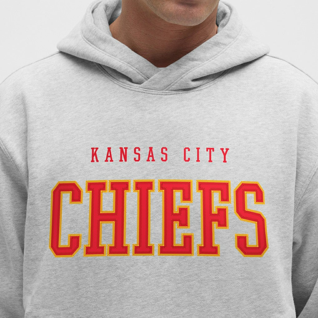 Kansas City Chiefs lululemon Steady State Pullover Hoodie - Heathered Silver Drop - NFL
