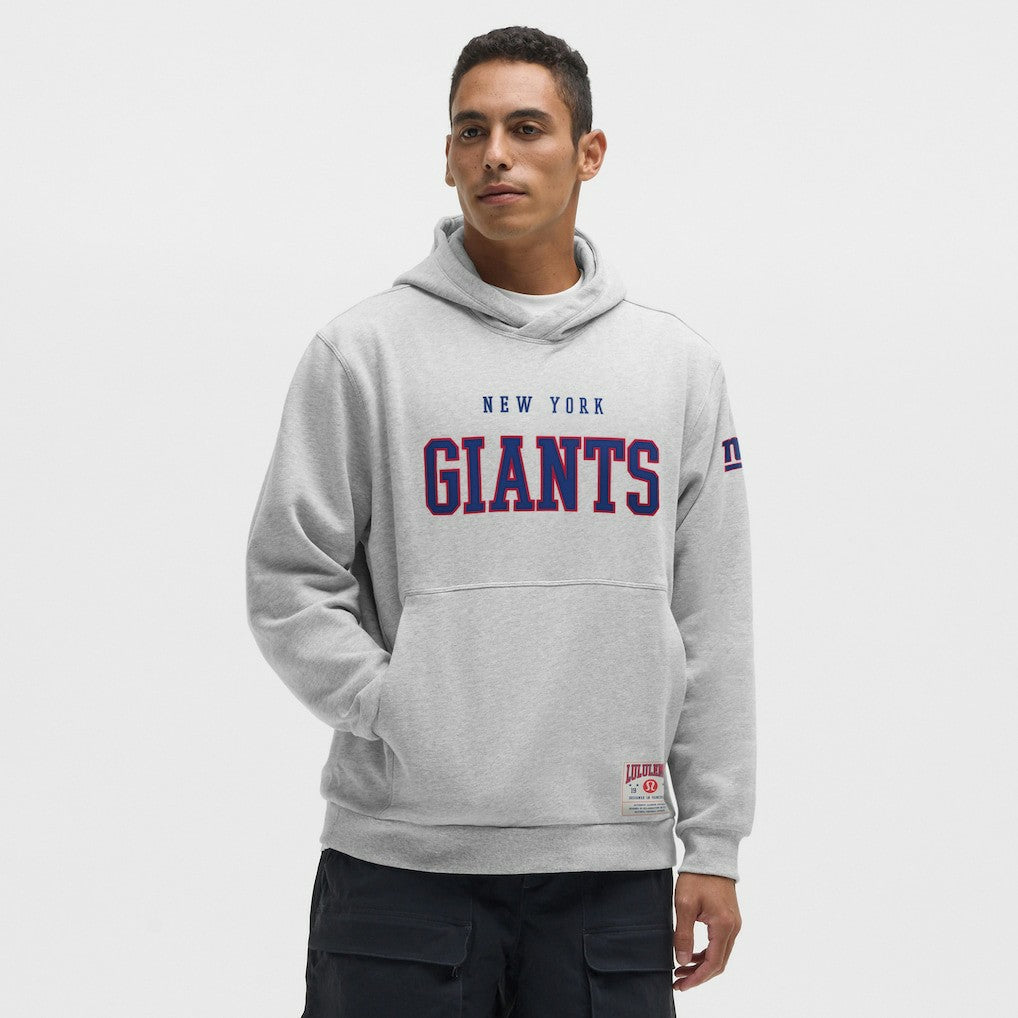 New York Giants lululemon Steady State Pullover Hoodie - Heathered Silver Drop - NFL