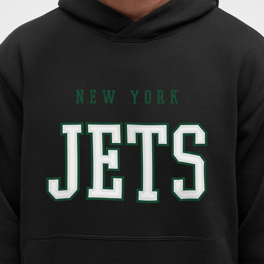 New York Jets lululemon Steady State Pullover Hoodie - Black - NFL