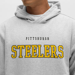 Pittsburgh Steelers lululemon Steady State Pullover Hoodie - Heathered Silver Drop - NFL