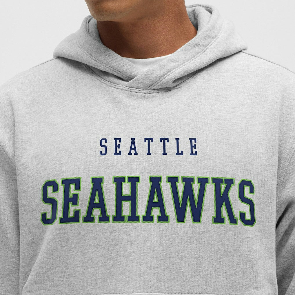 Seattle Seahawks lululemon Steady State Pullover Hoodie - Heathered Silver Drop - NFL