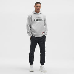 Las Vegas Raiders lululemon Steady State Pullover Hoodie - Heathered Silver Drop - NFL