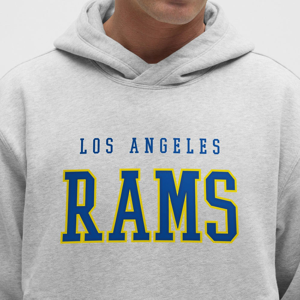 Los Angeles Rams lululemon Steady State Pullover Hoodie - Heathered Silver Drop - NFL