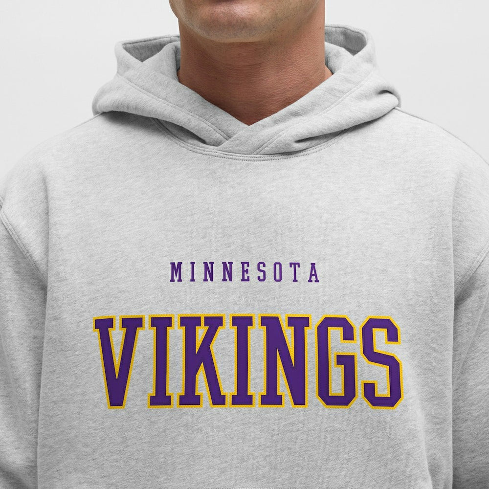 Minnesota Vikings lululemon Steady State Pullover Hoodie - Heathered Silver Drop - NFL