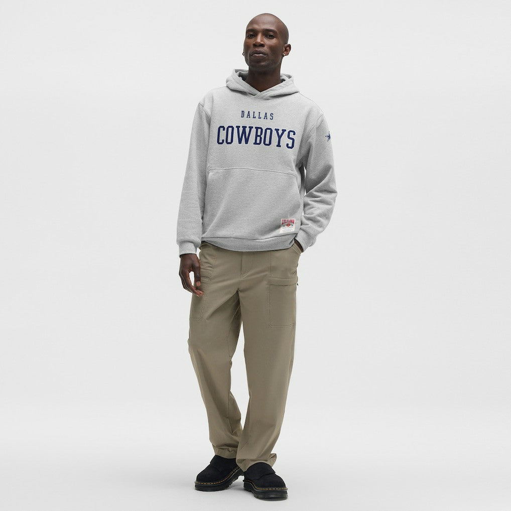 Dallas Cowboys lululemon Steady State Pullover Hoodie - Heathered Silver Drop - NFL