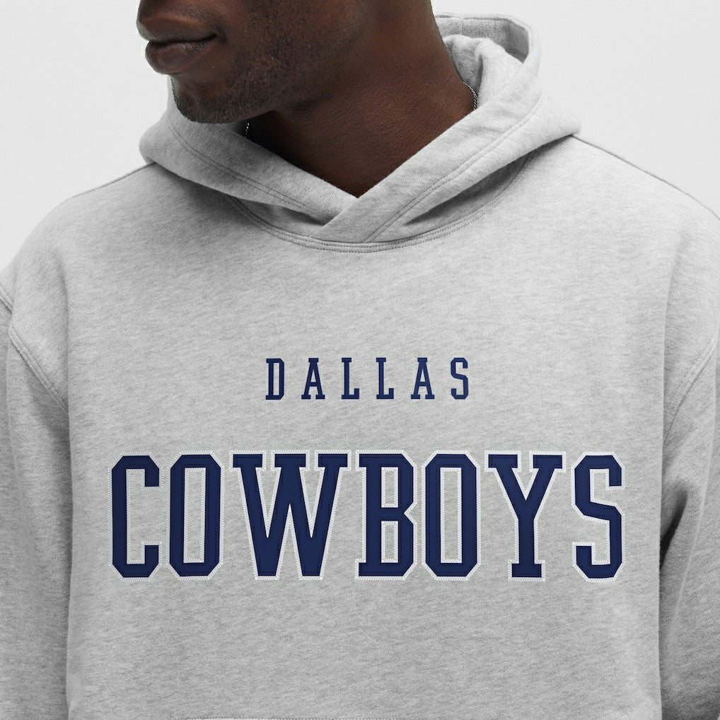 Dallas Cowboys lululemon Steady State Pullover Hoodie - Heathered Silver Drop - NFL