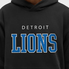 Detroit Lions lululemon Steady State Pullover Hoodie - Black - NFL