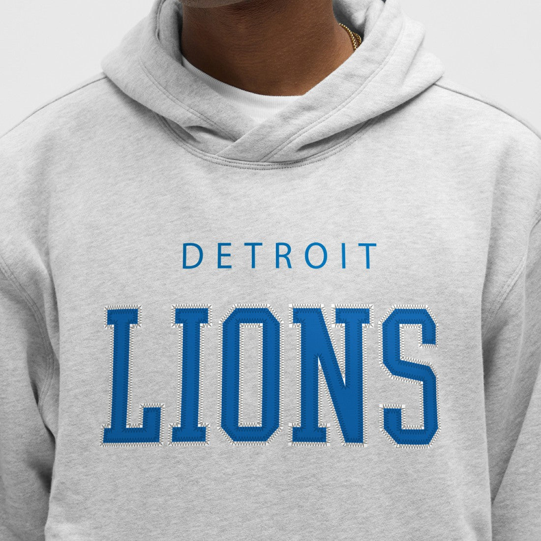 Detroit Lions lululemon Steady State Pullover Hoodie - Heathered Silver Drop - NFL