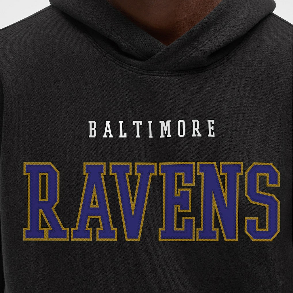 Baltimore Ravens lululemon Steady State Pullover Hoodie - Black - NFL