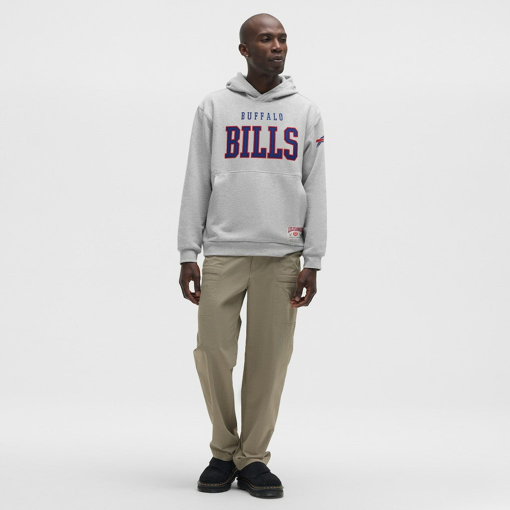 Buffalo Bills lululemon Steady State Pullover Hoodie - Heathered Silver Drop - NFL