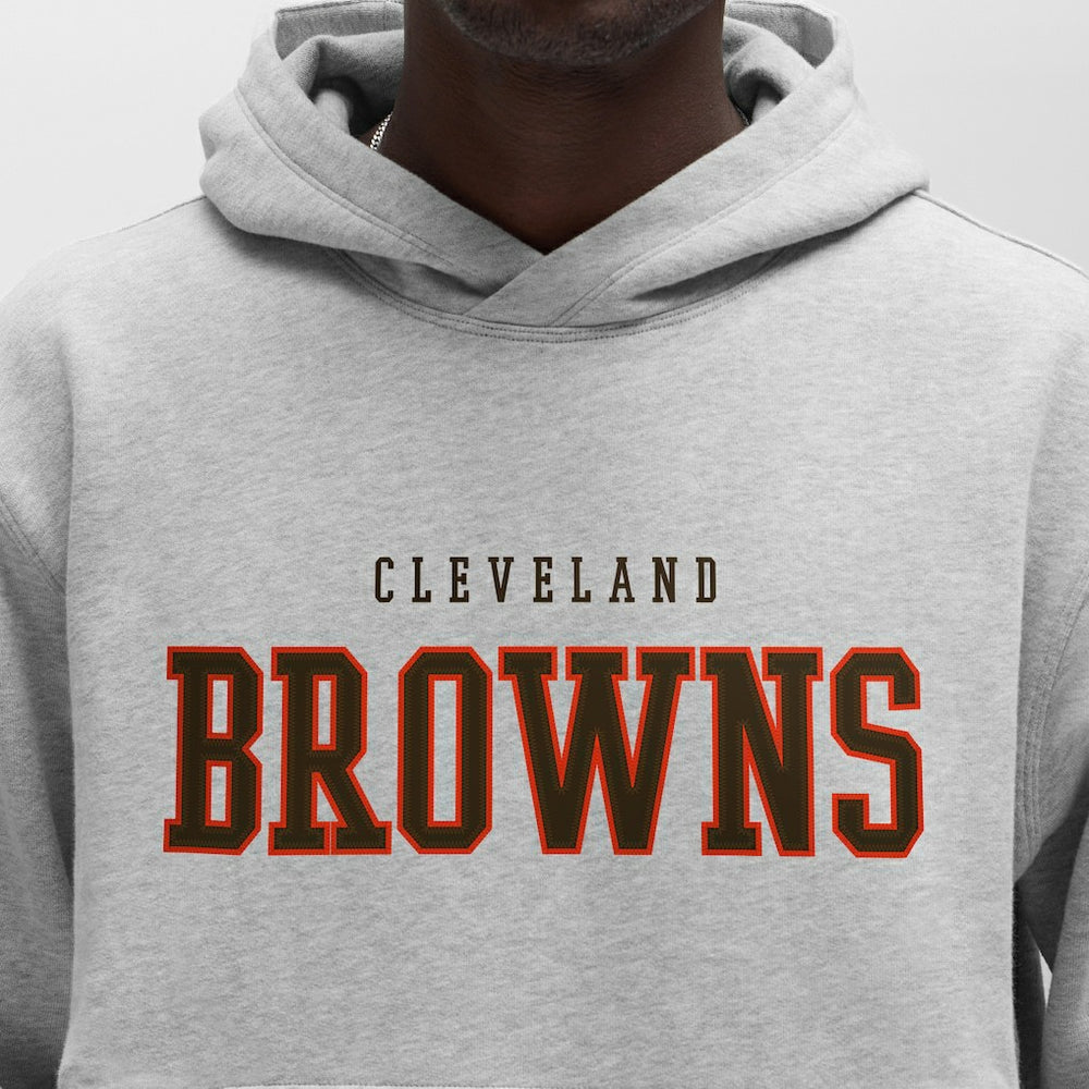 Cleveland Browns lululemon Steady State Pullover Hoodie - Heathered Silver Drop - NFL