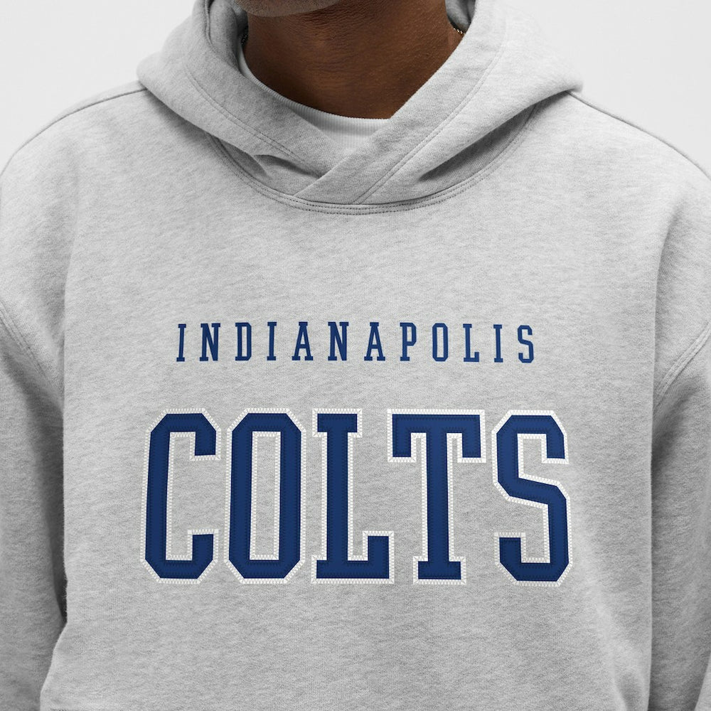 Indianapolis Colts lululemon Steady State Pullover Hoodie - Heathered Silver Drop - NFL