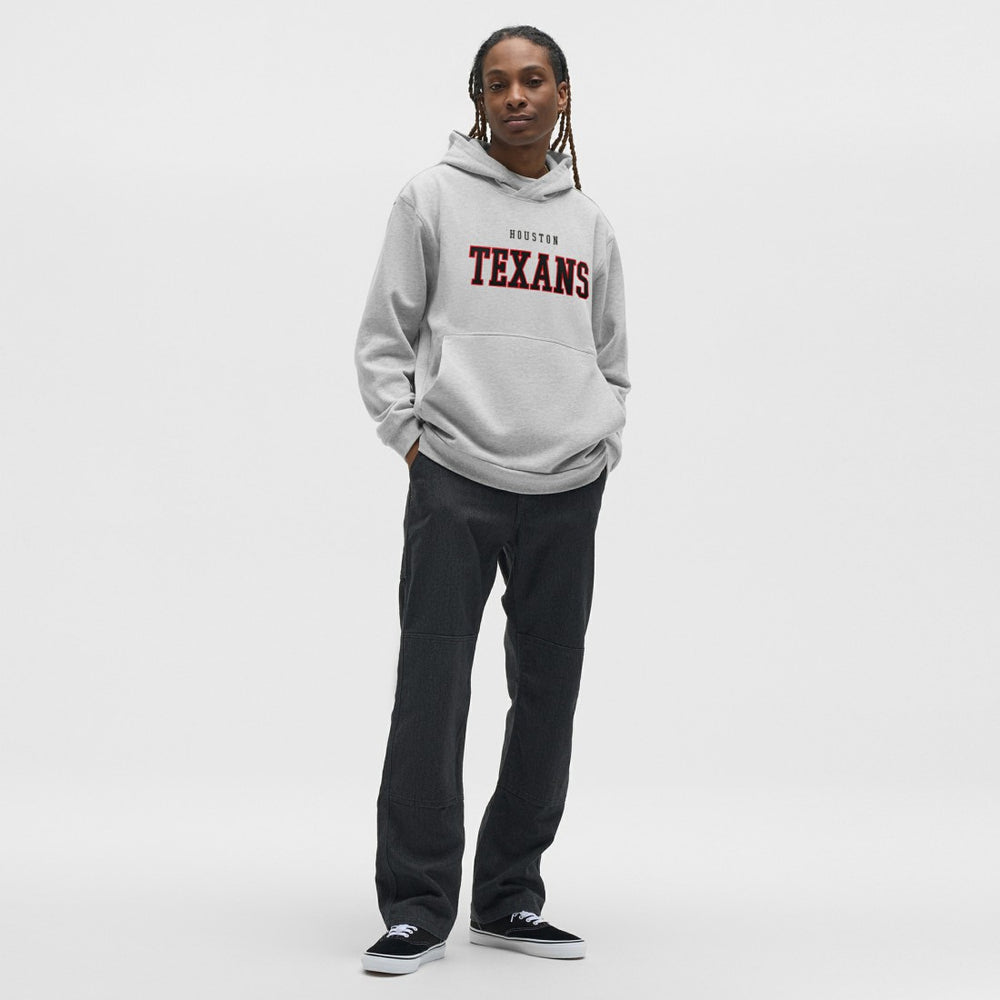 Houston Texans lululemon Steady State Pullover Hoodie - Heathered Silver Drop - NFL