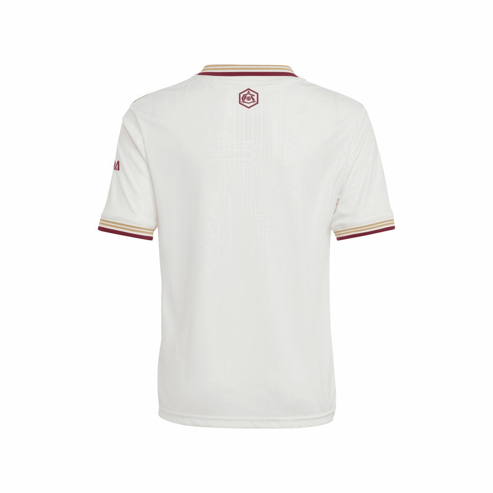 Adidas - Arsenal Youth 2025/26 Third Replica Jersey - White