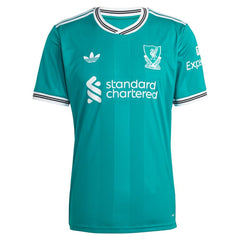 Adidas - Liverpool 2025/26 Third Replica Jersey - Green
