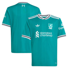 Adidas - Liverpool Youth 2025/26 Third Replica Jersey - Green