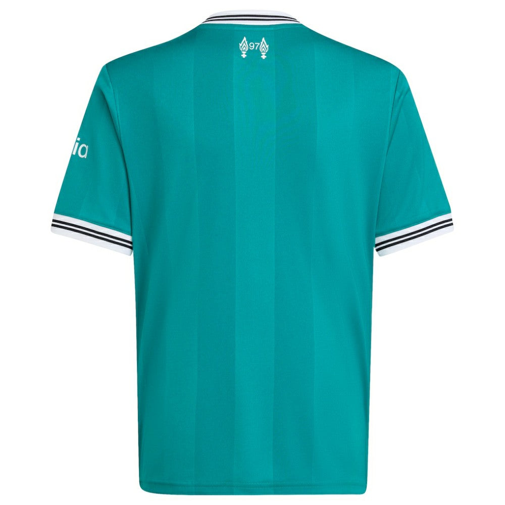 Adidas - Liverpool Youth 2025/26 Third Replica Jersey - Green