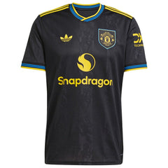 Adidas - Manchester United 2025/26 Third Replica Jersey - Black