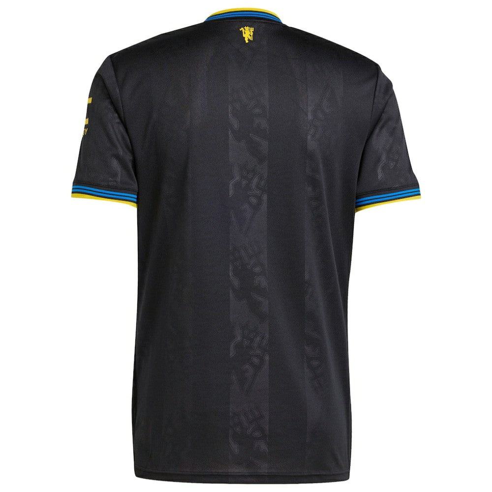 Adidas - Manchester United 2025/26 Third Replica Jersey - Black