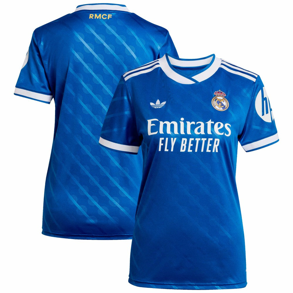 Adidas - Real Madrid Women's 2025/26 Third Replica Jersey - Blue