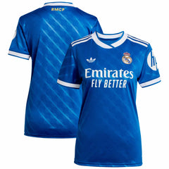 Adidas - Real Madrid Women's 2025/26 Third Replica Jersey - Blue