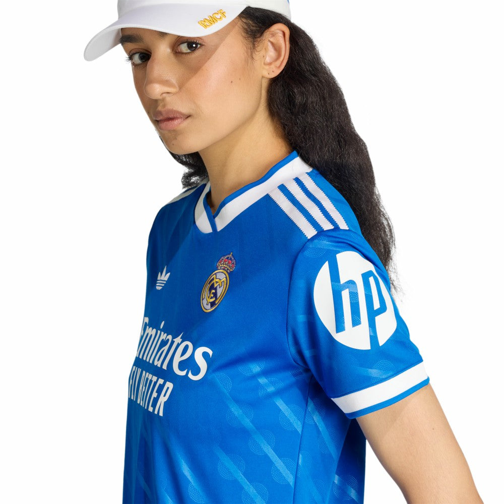 Adidas - Real Madrid Women's 2025/26 Third Replica Jersey - Blue