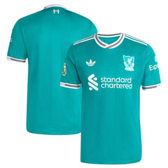 Adidas - Liverpool 2025/26 Third Jersey with Patch - Green