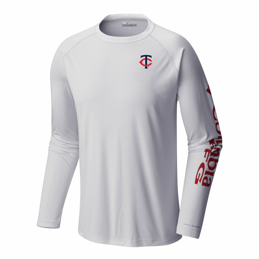 Minnesota Twins Columbia Terminal Tackle Long Sleeve Shirt Sale