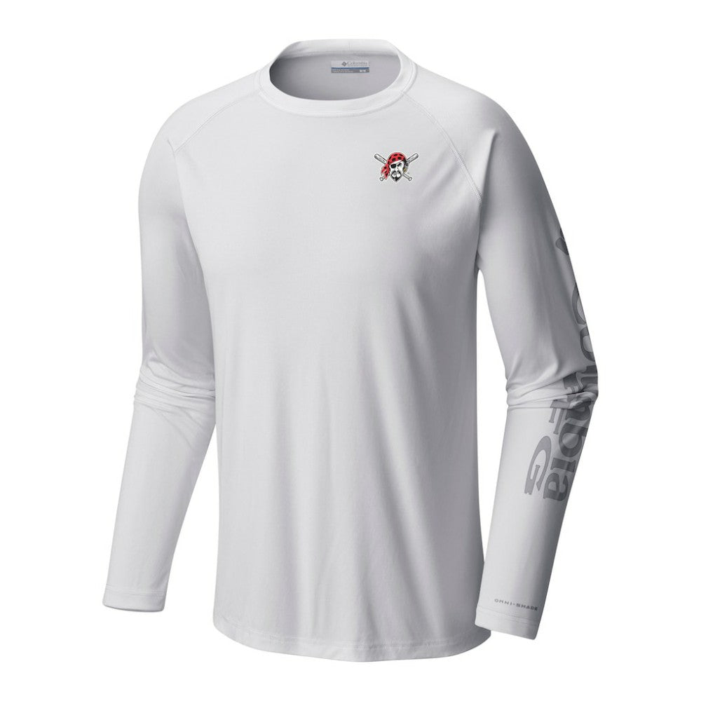 Pittsburgh Pirates Columbia Terminal Tackle Long Sleeve Shirt Outlet