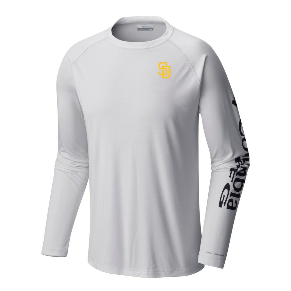 San Diego Padres Columbia Terminal Tackle Long Sleeve Shirt Outlet