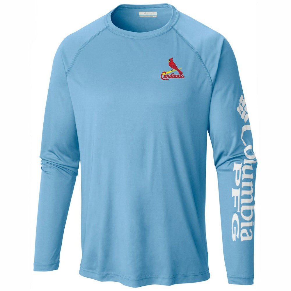 St. Louis Cardinals Columbia Terminal Tackle Long Sleeve Shirt Online