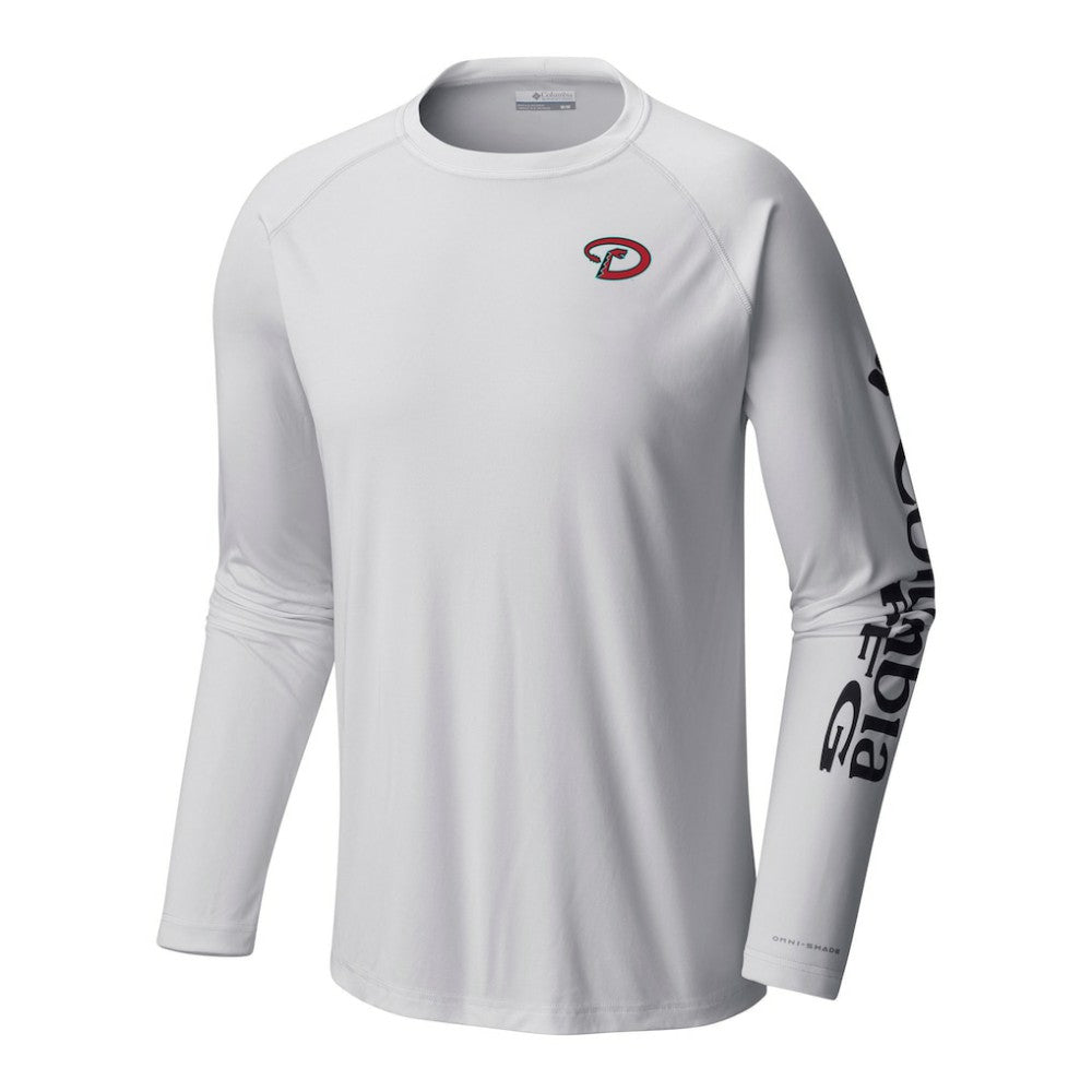 Arizona Diamondbacks Columbia Terminal Tackle Long Sleeve Shirt Outlet