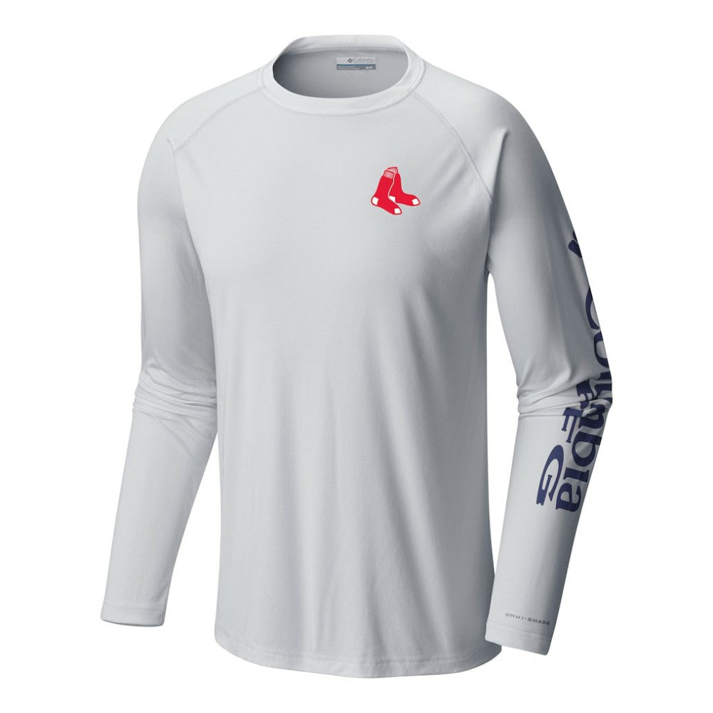 Boston Red Sox Columbia Terminal Tackle Long Sleeve Shirt Sale