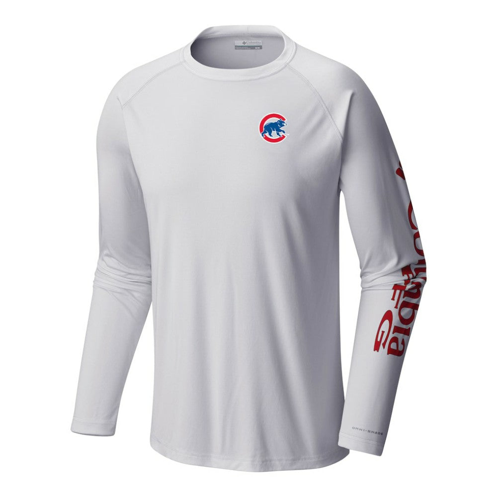 Chicago Cubs Columbia Terminal Tackle Long Sleeve Shirt Sale